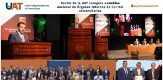 Inaugura rector de la UAT asamblea nacional de órganos internos de control universitarios