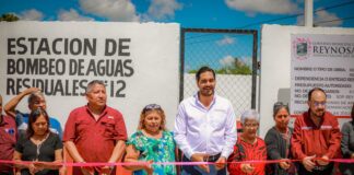 Desarrolla Gobierno de Carlos Peña Ortiz rehabilitación integral del drenaje sanitario