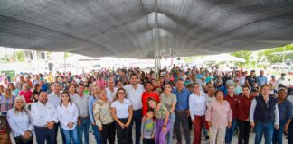 Llevó Alcalde beneficios del Gobierno de Reynosa a Módulo 2000 Rancho Grande