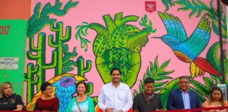 Inauguró Alcalde “Corazón Verde” en el Centro de Reynosa