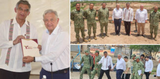 Visita AMLO aduanas de Tamaulipas y anuncia inversión por 10 mil mdp