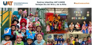 Centros infantiles UAT U-NIDO festejan Día del Niño y de la Niña