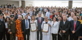 Se engalana Galería de Honor del Magisterio Tamaulipeco con entronización de maestras