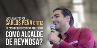 ENCUESTA DE OPINIÓN, LE DA AL ALCALDE CARLOS PEÑA ORTIZ UN PORCENTAJE DEL 17.4 % DE UN 54% DE LOS ENCUESTADOS.
