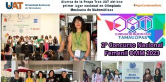 Alumna de la UAT obtiene medalla de oro en concurso nacional de la Olimpiada Mexicana de Matemáticas