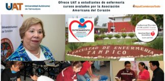 Ofrece UAT a estudiantes de Enfermería cursos avalados por la Asociación Americana del Corazón