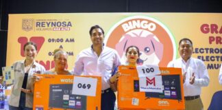 AGRADECE CARLOS PEÑA ORTIZ LA COLABORACION DE LAS FAMILIAS AL BINGO PERRÒN