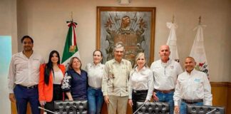 PARTICIPA ALCALDE CARLOS PEÑA ORTIZ, EN GIRA DE TRABAJO DEL GOBERNADOR AMERICO VILLARREAL ANAYA, EN NUEVO LAREDO,TAM.