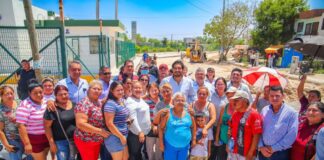 Pavimenta Gobierno de Carlos Peña calle Río San Juan con 7.9 MDP