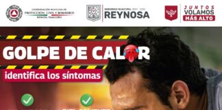 Llama Gobierno de Reynosa a la población a prevenir la insolación