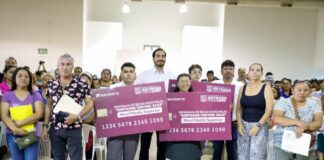 Entregó SEDESOL de Reynosa tarjetas de Becas en rezago