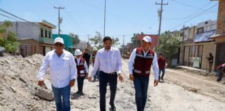 GOBIERNO DE REYNOSA REALIZA OBRAS DE PAVIMENTACIÓN CON RECURSOS DEL PROGRAMA DE REGULARIZACION DE VEHICULOS EXTRANJEROS