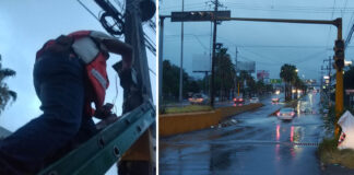 Atiende Gobierno de Reynosa fallas de energía en semáforos