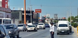 Ordenó Gobierno de Reynosa circulación de bulevar Morelos ante fallas de red eléctrica