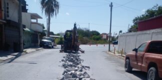 Inician trabajos de rehabilitación de subcolector en colonia Loma Linda