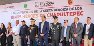 Conmemoraron Municipio y Autoridades Militares a Niños Héroes