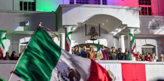 Más de 30 Mil personas celebraron el Grito de Independencia con el Alcalde de Reynosa