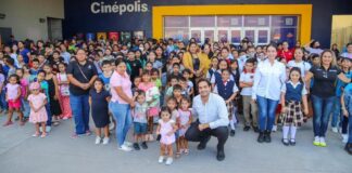 Vivieron más de 500 niños alegre matinée con Alcalde de Reynosa