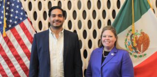 Impulsan Cónsul Brianna Powers y Presidente Carlos Peña Ortiz estrategias para la frontera