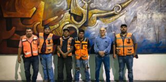 Trasladó Municipio el mural “Reynosa Viva” al Auditorio Municipal