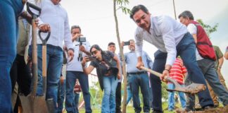 Promueve Alcalde Carlos Peña Ortiz reforestación de Reynosa