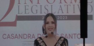 ACOMPAÑAN ALCALDES A DIPUTADA CASANDRA DE LOS SANTOS A SU 2do. INFORME