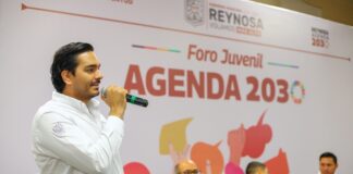 Participaron jóvenes con Alcalde Carlos Peña Ortiz en Foro Juvenil de la Agenda 2030