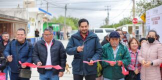Mejora pavimentación hidráulica nivel de vida en la colonia Pedro J. Méndez