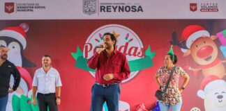 Disfrutaron en El Olmo Posada Navideña con el Presidente Municipal Carlos Peña Ortiz