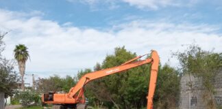 Gestionó Alcalde Carlos Peña Ortiz desazolve de drenes en Reynosa