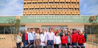 Entregó Alcalde Carlos Peña Ortiz colchones y sillas de ruedas a Clínica 15 del IMSS-Reynosa