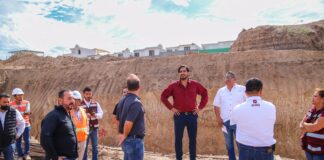 Supervisó Carlos Peña Ortiz avance de la presa El Águila, de Reynosa