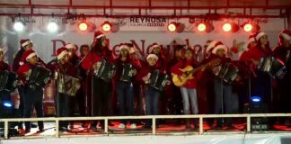 Ameniza Conjunto Norteño del IRCA, Desfile Navideño