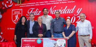 Reconoce Alcalde Carlos Peña Ortiz a trabajadores del Ayuntamiento de Reynosa