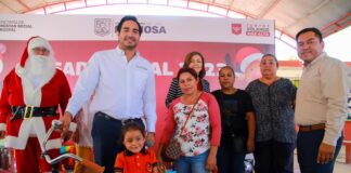 Llevó Alcalde Carlos Peña Ortiz alegría y felicidad a niños del área rural