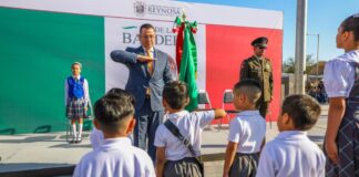 Conmemoró Gobierno de Reynosa el Día de la Bandera
