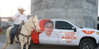 ARRANCA HECTOR “TETO” GARCIA GLZ.CABALGATA CELEBRANDO SU ONOMÁSTICO NUMERO 55 E INICIANDO SU ARRANQUE DE CAMPAÑA POR LA DIPUTACION FEDERAL POR MOVIMIENTO CIUDADANO.
