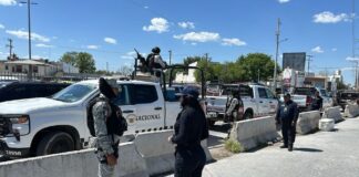 IMPLEMENTA OPERATIVO TRANSITO MUNICIPAL EN CONJUNTO CON GUARDIA NACIONAL, EN PUENTE INTERNACIONAL REYNOSA/HIDALGO.